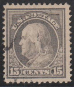 U.S. Scott #418 Franklin Stamp - Used Single