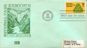 #1314 National Park Service Kolor Kover FDC