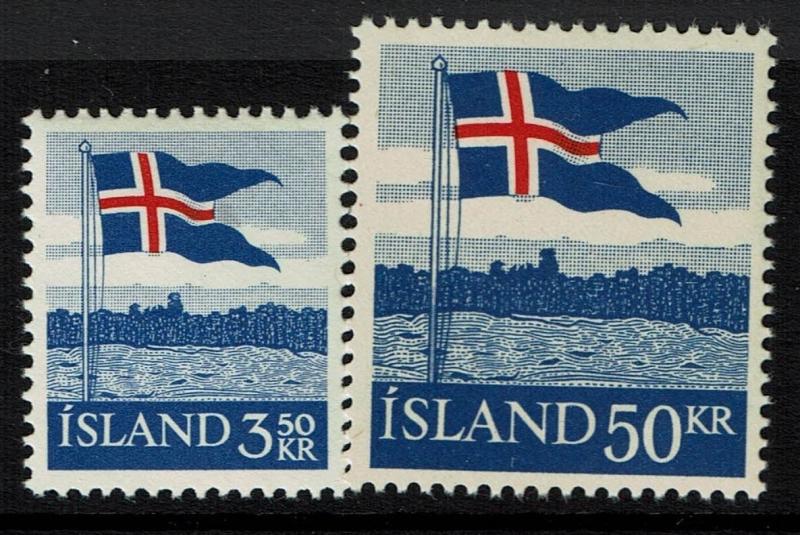 Iceland SC# 313 and 314, Mint Never Hinged - Lot 041717