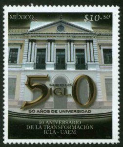 MEXICO 2531, SCIENTIFIC & LITERARY INSTITUTE, 50th ANNIVERSARY. MINT, NH. F-VF.