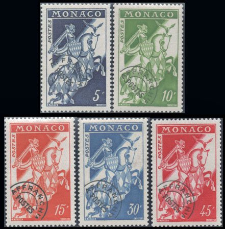 Scott #400-4 Knights MNH