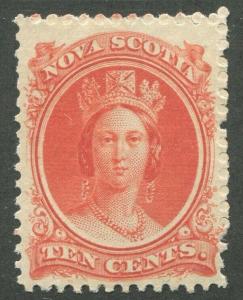 NOVA SCOTIA #12 MINT VF JUMBO