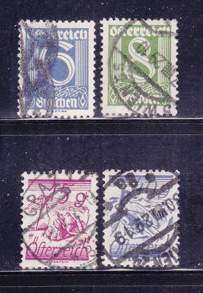 Austria 308, 310, 313, 319 U Various