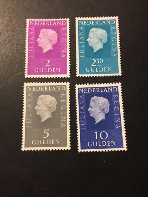 Netherlands sc 471a, 472-474 MNH