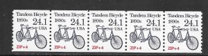 #2266 MNH Strip of 5