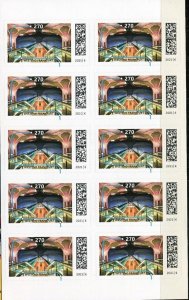 Germany 2021,Sc.#3230 MNH booklet, Metro Station Frankfurt, self-adhesive