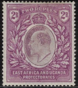 EAST AFRICA & UGANDA 1903 2r Edward VII; Scott 10; SG 10; Mint