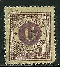 Sweden # 44, Used