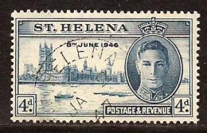 St Helena  #  129  used .