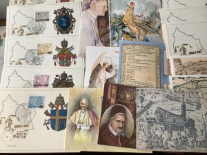 Vatican postal postcards  36 items Ref A2022