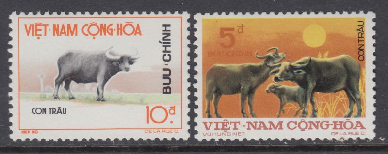 Viet Nam 460-461 Water Buffalo MNH VF