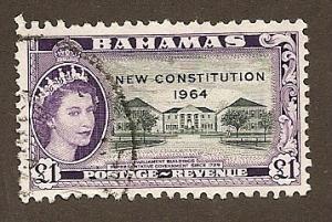 Bahamas  Scott #200  Used   Scott CV $20.00 