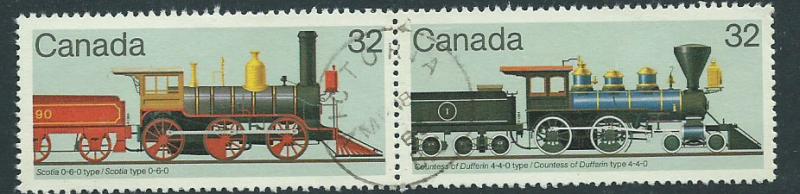 Canada SG 1132a se-tenant pair 1132 & 1133  VFU