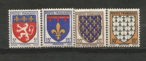 France #460-463 MNH