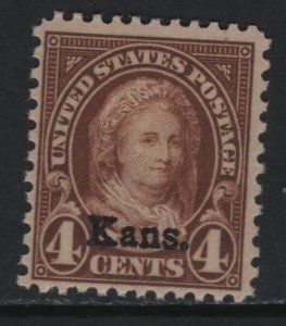US  662 KANSAS ISSUE