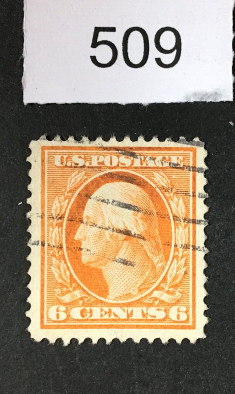 MOMEN: US STAMPS # 379 VF+ USED LOT #E 509