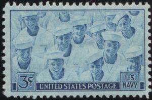 SC#935 3¢ U. S. Navy Issue (1945) MNH