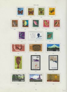 BC NEW ZEALAND 1970-81 COLLECTION ON 37 SG ALBUM PAGES SETS+ MINT/MNH SCV$289+ 