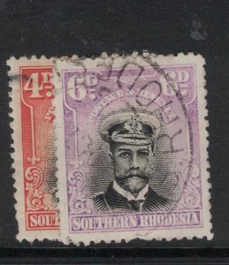 Southern Rhodesia SG 6-7 VFU (1fcz)