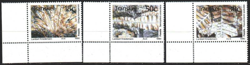 Transkei. 1990. 246-49 from the series. Minerals. MNH.