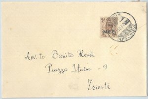 71487 - Postal History - COVER from DODECANESE Aegean with MEF stamps! 1948-