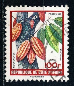 Ivory Coast #1073 Single Used