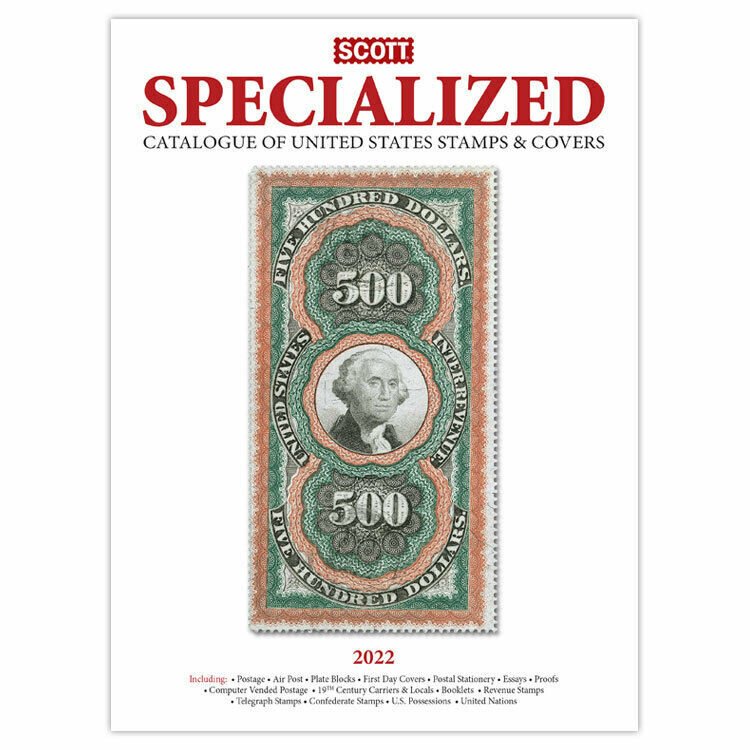 NEW 2022 Scott Specialized US Postage Stamp & Cover Catalogue  FREE SHIPPING!