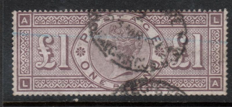 Great Britain #110 (SG #185) Used Fine Imperial Crowns Watermark