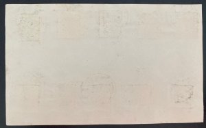1919 Vilkaviskis Lithuania Front Cover White King Stamps Issue 