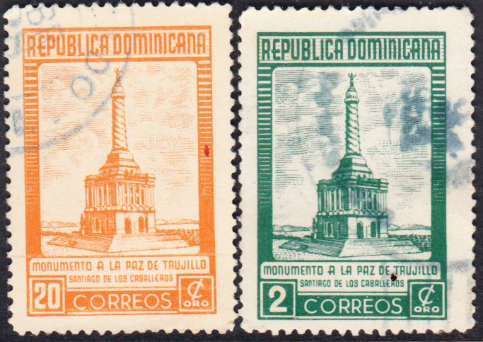 Dominican Republic #458-460  Used