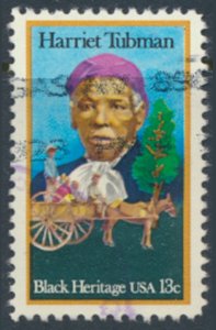  USA Sc# 1744 Used   Harriet Tubman  1978 see details  / scans