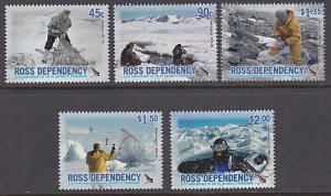 NEW ZEALAND ROSS DEPENDENCY 2005 50th Anniversary set MNH..................A6189