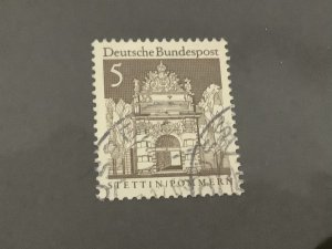 Germany 1966  Scott  936 used - 5pf, Stettin, Pommern