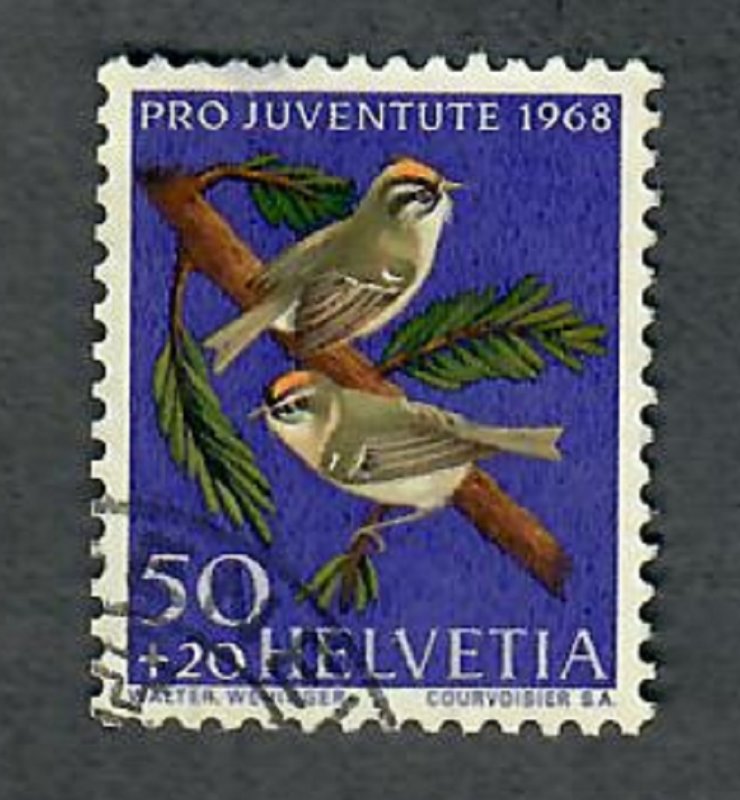 Switzerland B381 used single