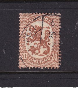 Finland 1927 20p brown Wmk 208 Used Sc 143  15976