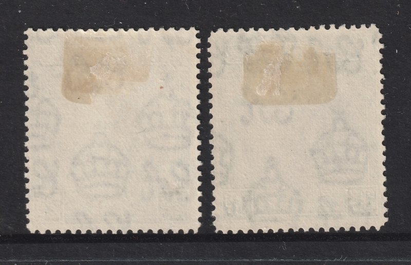 Bahamas a 2/- & 3/- MH from 1931 series