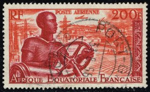 French Equatorial Africa #C41 Age of Mechanization; Used