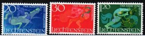 Liechtenstein # 421 - 423 MNH
