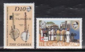 Gambia 749-50 Mint NH