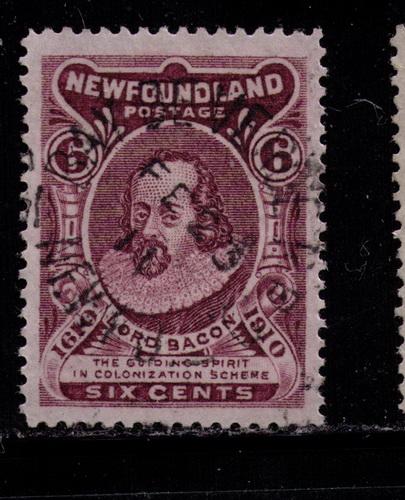 Newfoundland #  98 Used XF with scarce CDS