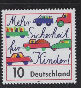 Germany #1979 (1997 Traffic Safety issue) VFMNH CV $0.40