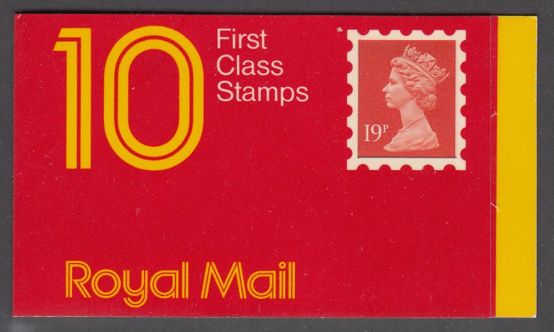 Great Britain BK749 Booklet MNH VF