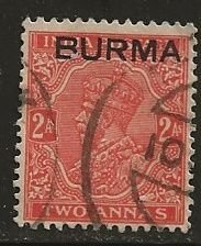 Burma  ^^ Scott # 5 - Used