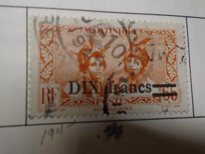 Martinique  #  194  used