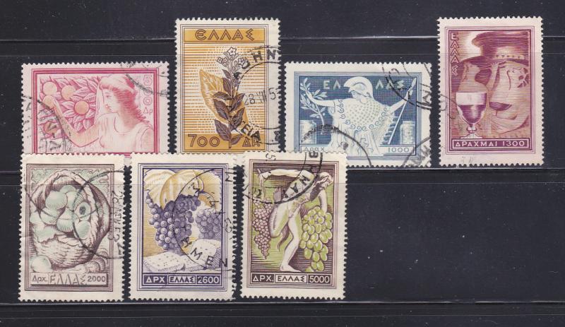 Greece 549-555 Set U National Products