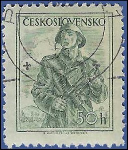 Czechoslovakia #649 1954 CTO