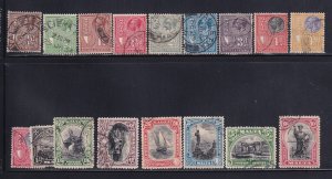 Malta Scott # 167 - 183  used neat cancels with nice color scv $ 511 ! see pic !