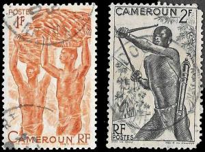 Cameroun SC 310,313 - Porters & Bowman - Used - 1946