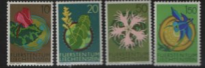 LIECHTENSTEIN  481-484 MNH  SET