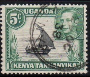 Kenya, Uganda, and Tanganyika Scott No. 67